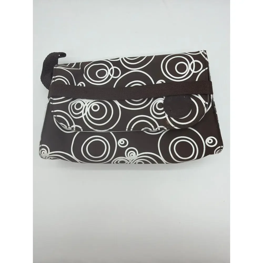 Amy Coe Brown and White Baby Supplies Bags Lunch Box Diaper Bag Bottle Bag 3 Set